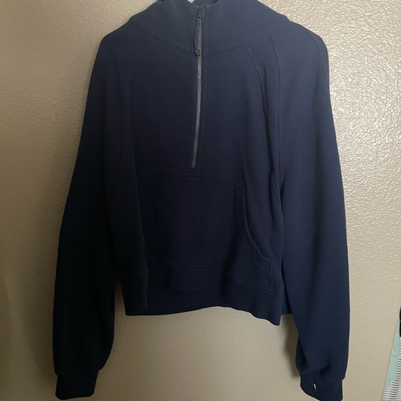 Lululemon Scuba Oversized Half-Zip Hoodie - Picture 2 of 4